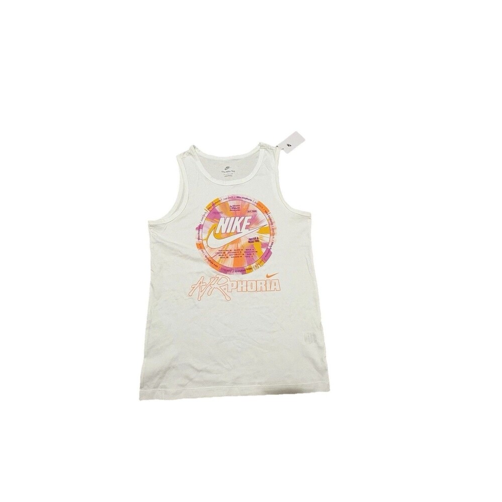 NWT Nike Just Do It Airphoria White Tank Top Tee Men’s Size S